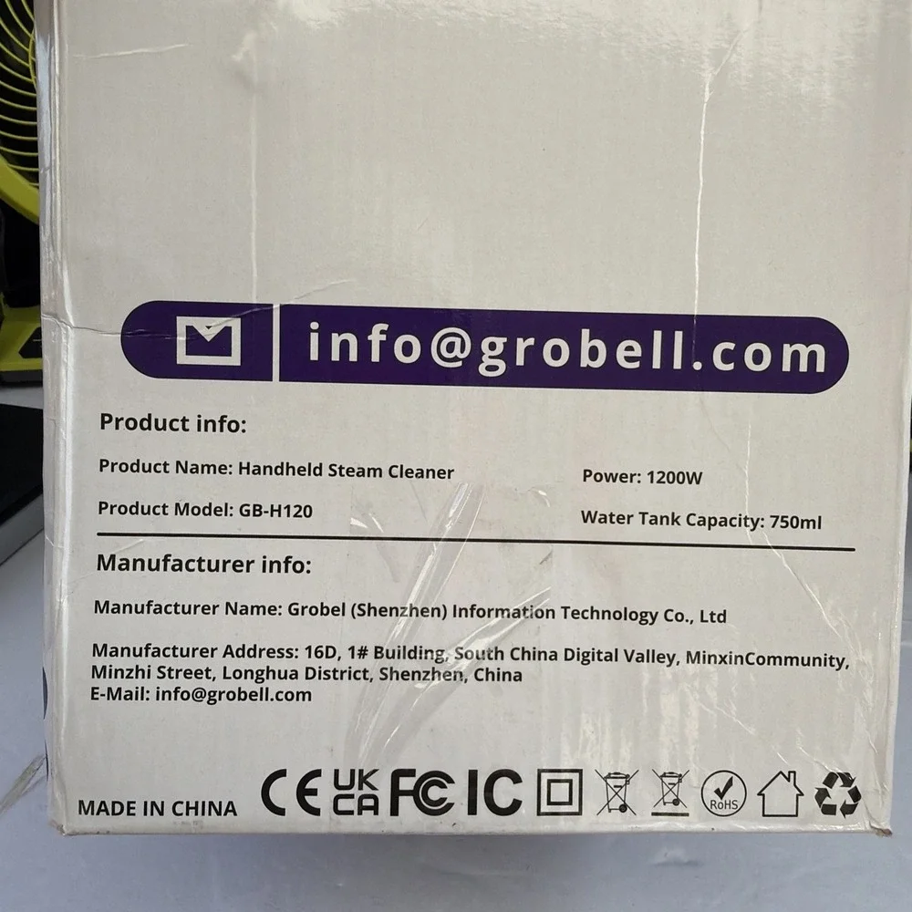 Grobell Awasky Handheld Steam Cleaner New 1200w 750ml Capacity